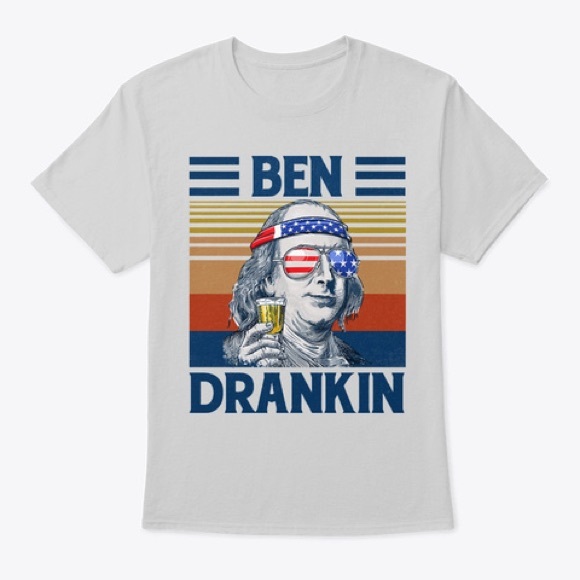 Ben Drankin Graphic Short Sleeve T-Shirt Sz Lg - Picture 5 of 12